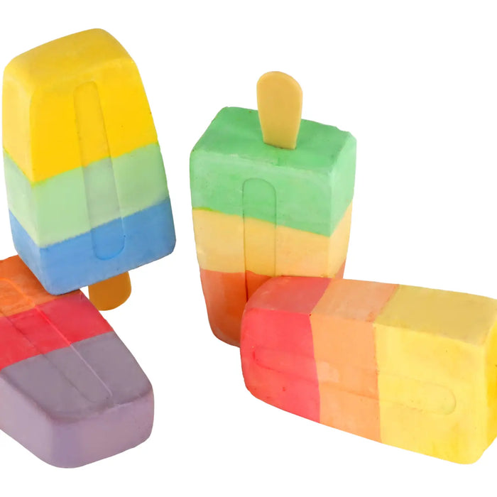 3 Color Popsicle Glitter Chalk 4 Pack by Kid Made Modern