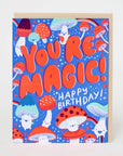 Magic Mushroom Birthday Card