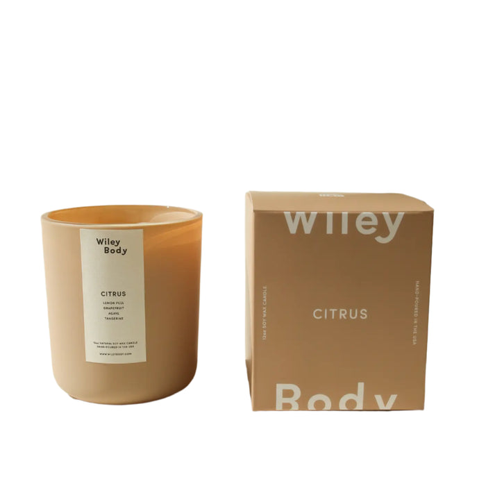 The Candle- Citrus by Wiley Body