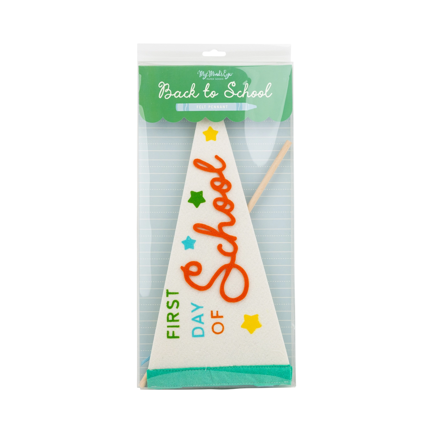 First Day Felt Pennant (More Colors)