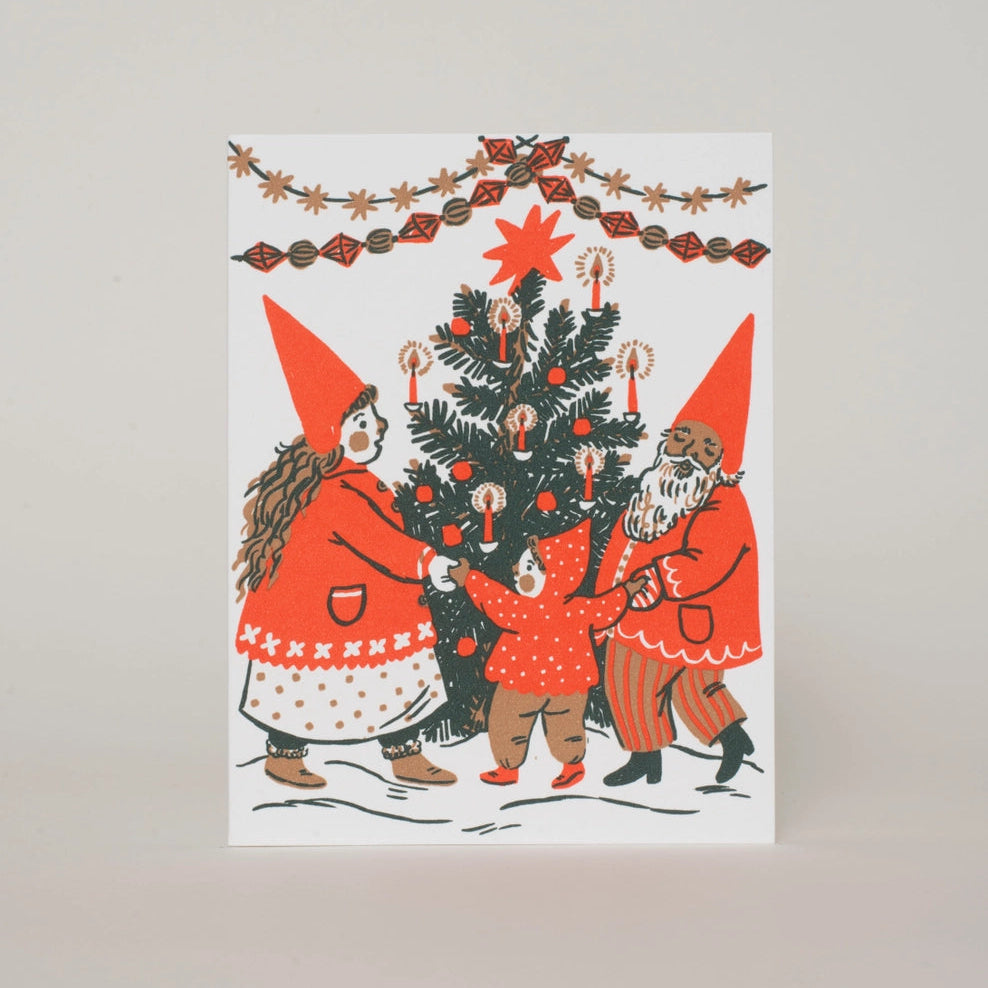 Christmas Gathering Card By Phoebe Wahl