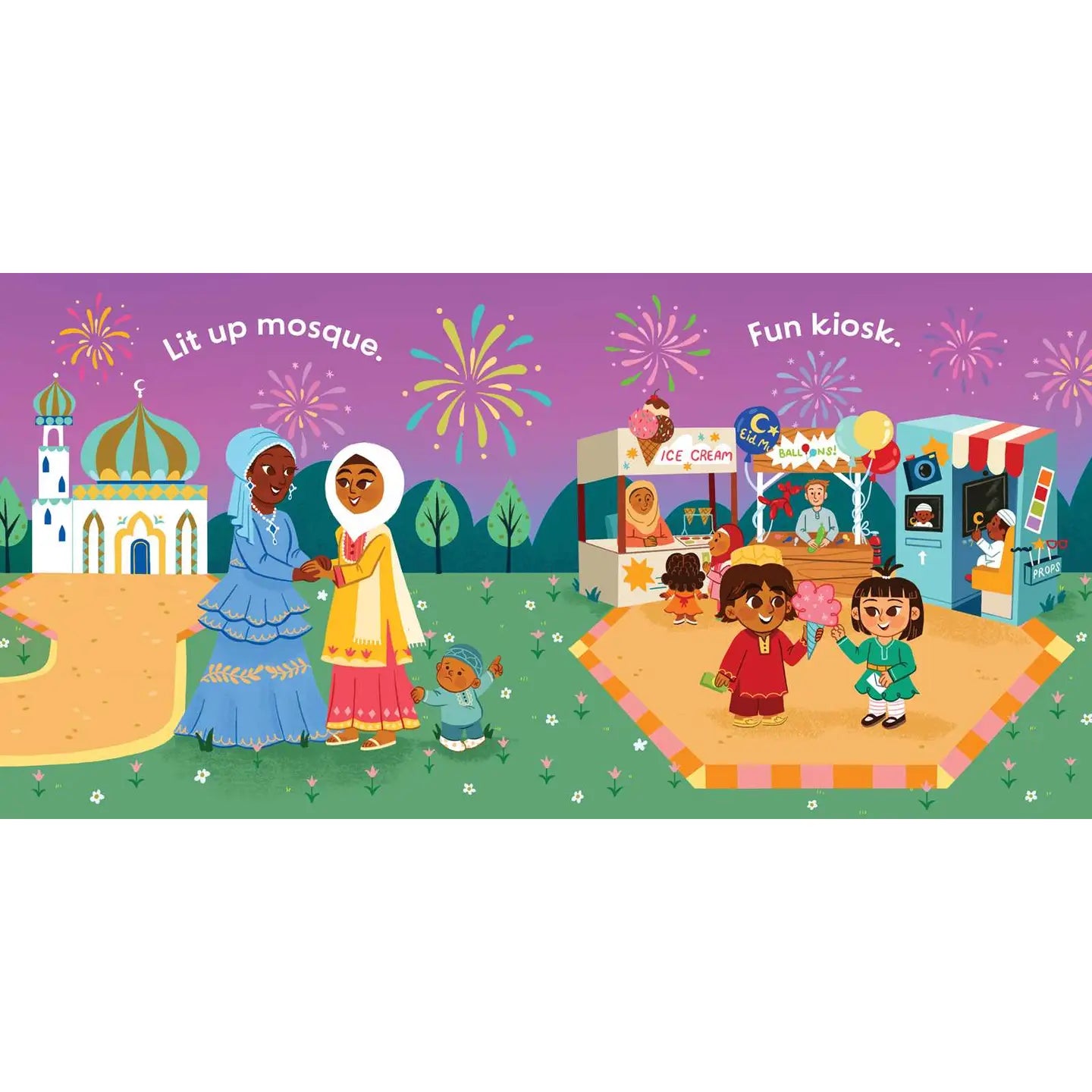 Excited for Eid Board Book by Marzieh Abbas &amp; Anoosha Syed