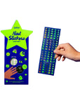 Glow Party Nail Stickers by Omy