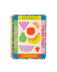 Rough Draft Mini Notebook - Fruit Tiles