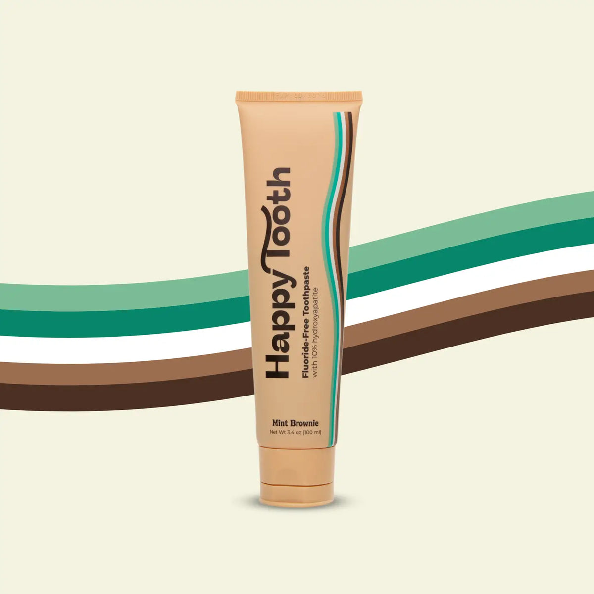 Brown Color Toothpaste Premium Natural Toothpaste - Mint Brownie – Mochi Kids