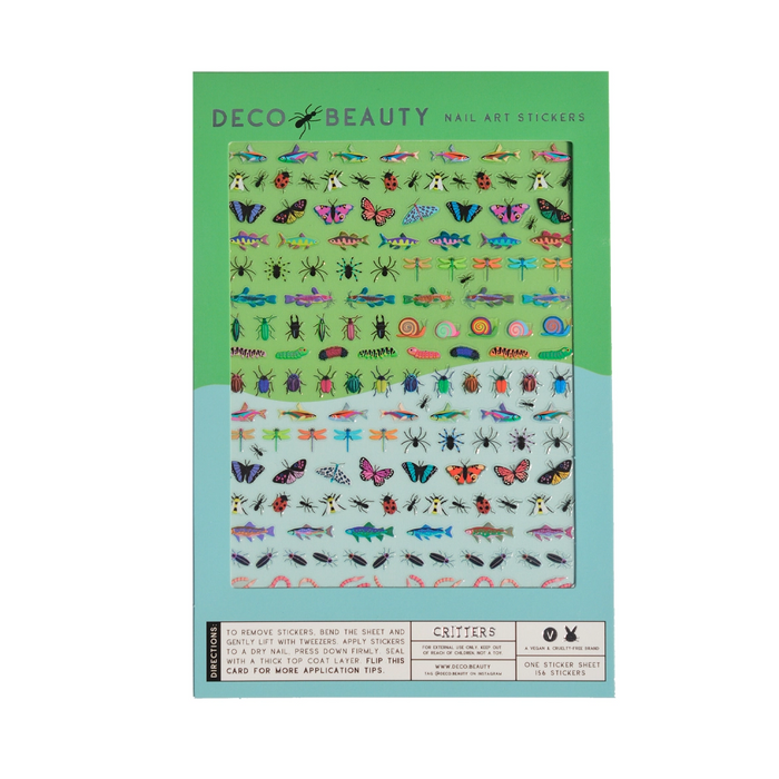 Critters Nail Stickers by Deco Beauty