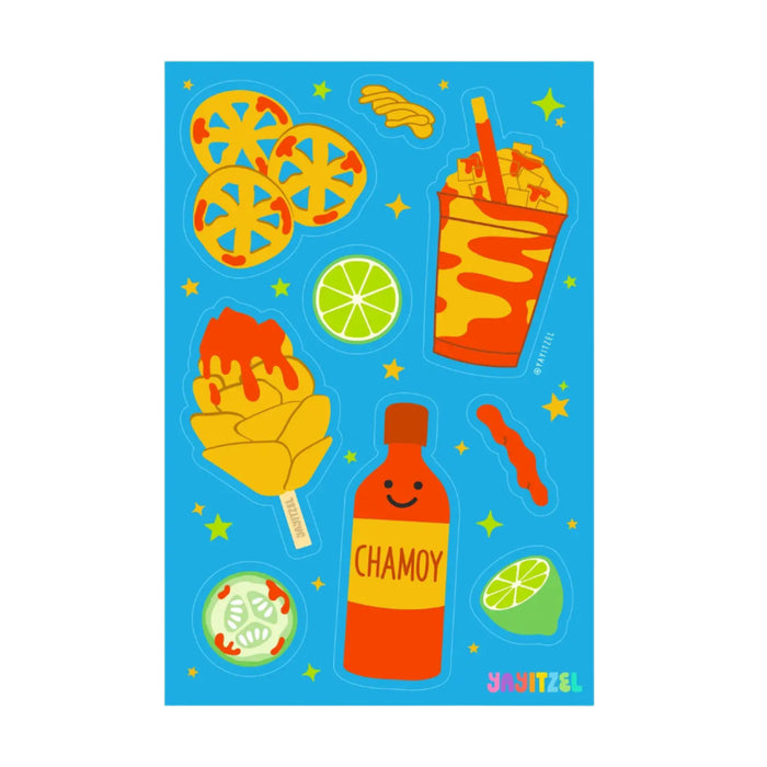Antojitos Sticker Sheet by Yayitzel