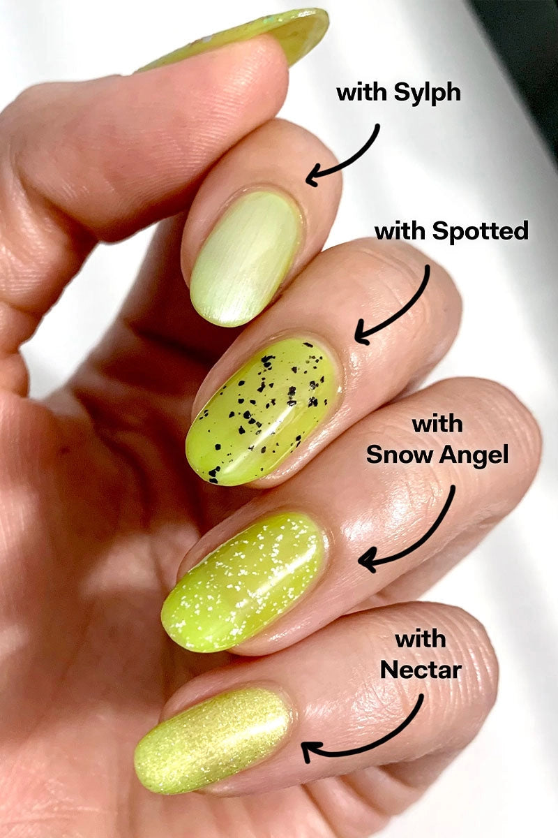 Chartreuse Star Fruit Jelly Nail Polish