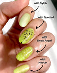 Chartreuse Star Fruit Jelly Nail Polish