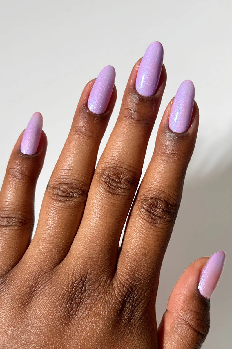 Pink Lilac Shimmer Amour Propre Thermal Nail Polish