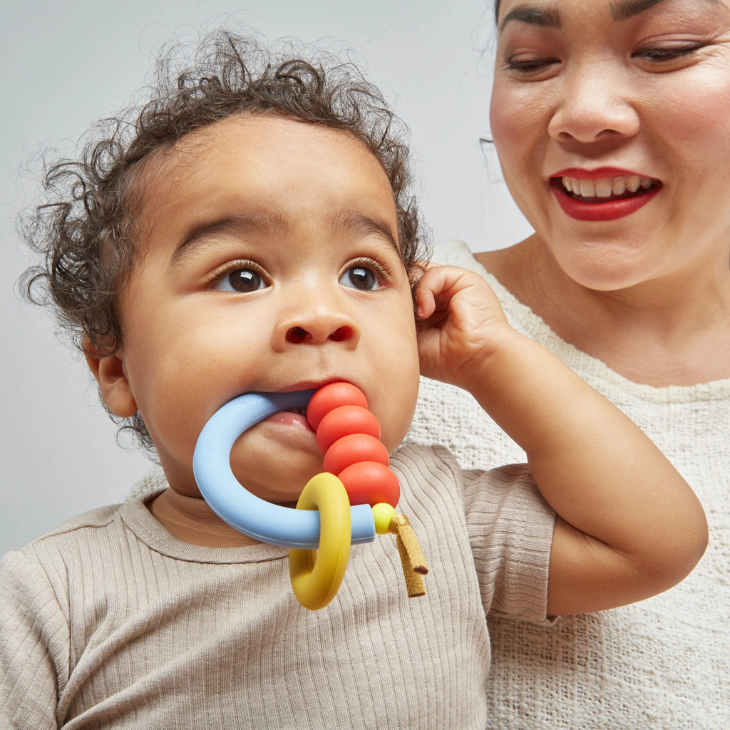 Primary Arch Ring Teether by January Moon