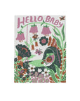 Hello Baby Bassinet Purple by Egg Press