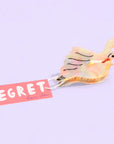 Egret Hair Claw by Carolyn Suzuki