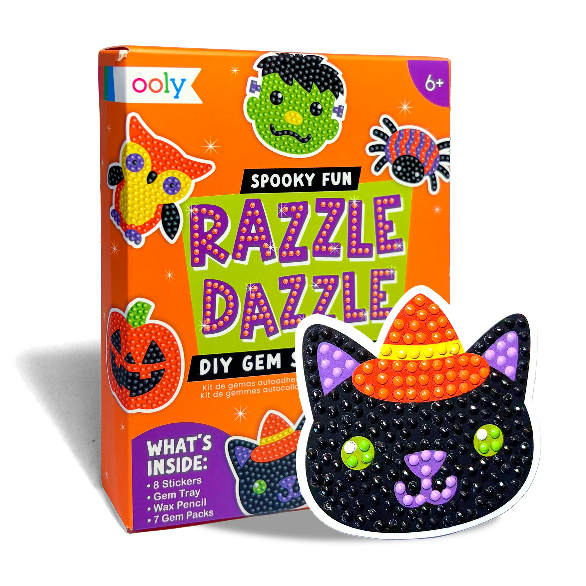 Spooky Fun Mini Razzle Dazzle DIY Gem Sticker Kit