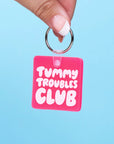 Tummy Troubles PVC Keychain by And Here We Are