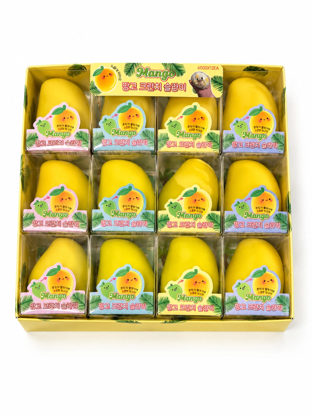 Crunchy Color Changing Mango Squishy