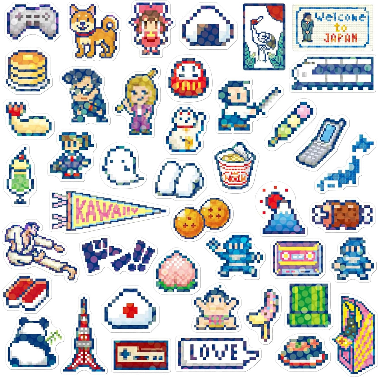 Hako Japanese Culture Stickers