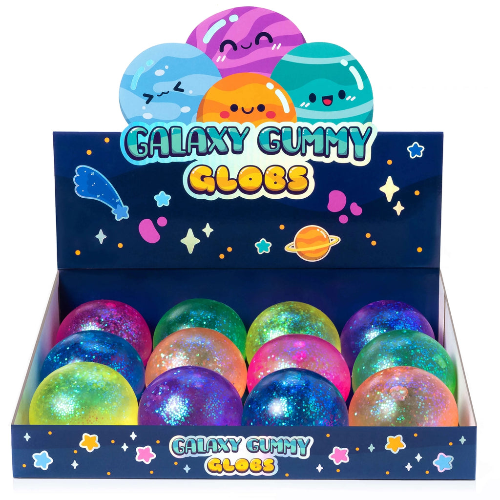 Galaxy Gummy Globs Squishy Ball by Kawaii Slime Company
