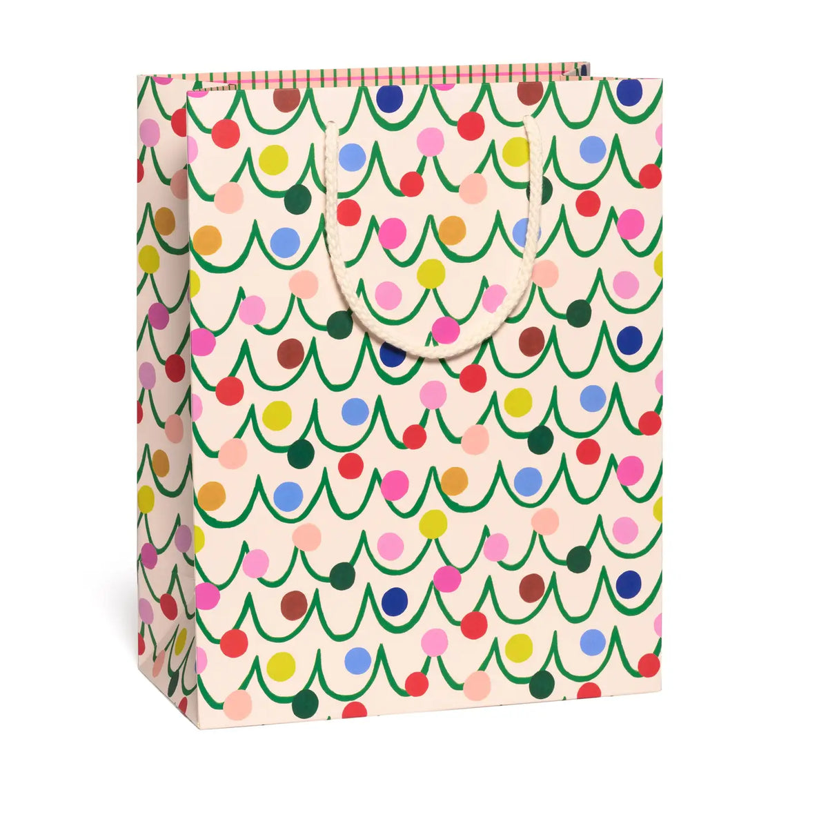 Festive Globes Large Gift Bag