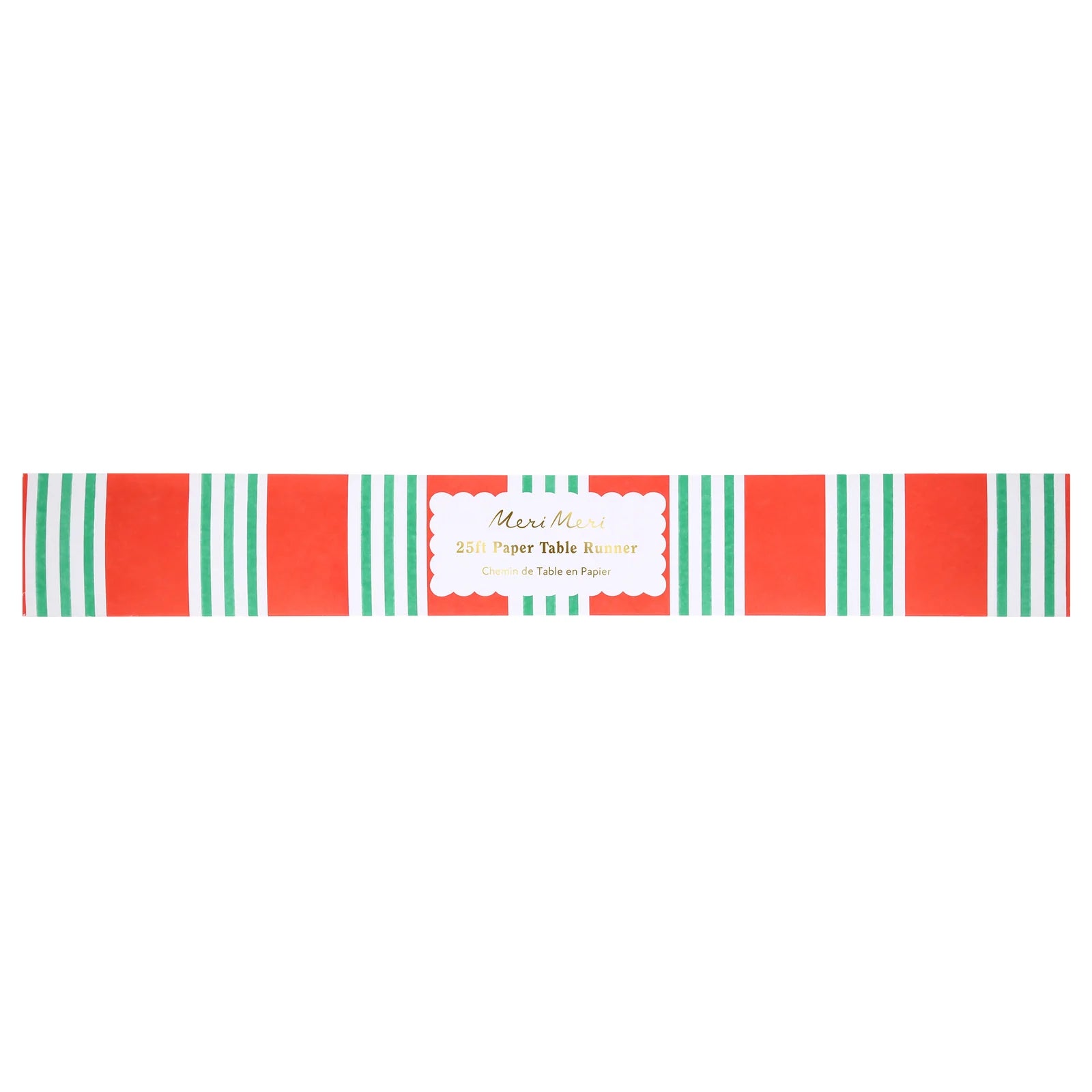 Festive Stripe Tabler Runner