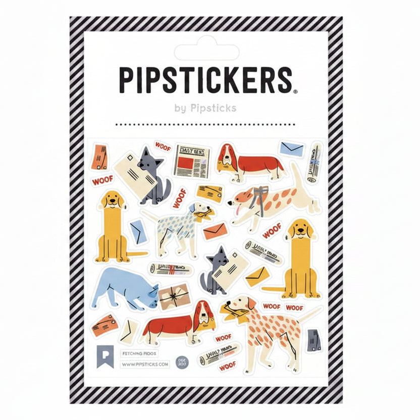 Fetching Fidos Sticker Sheet