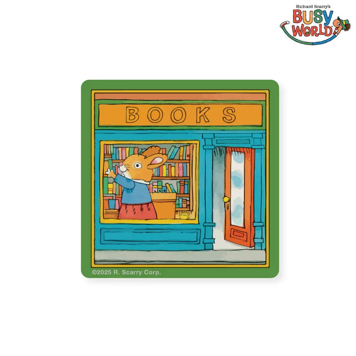 Bookstore Sticker by Three Potato Four and Richard Scarry