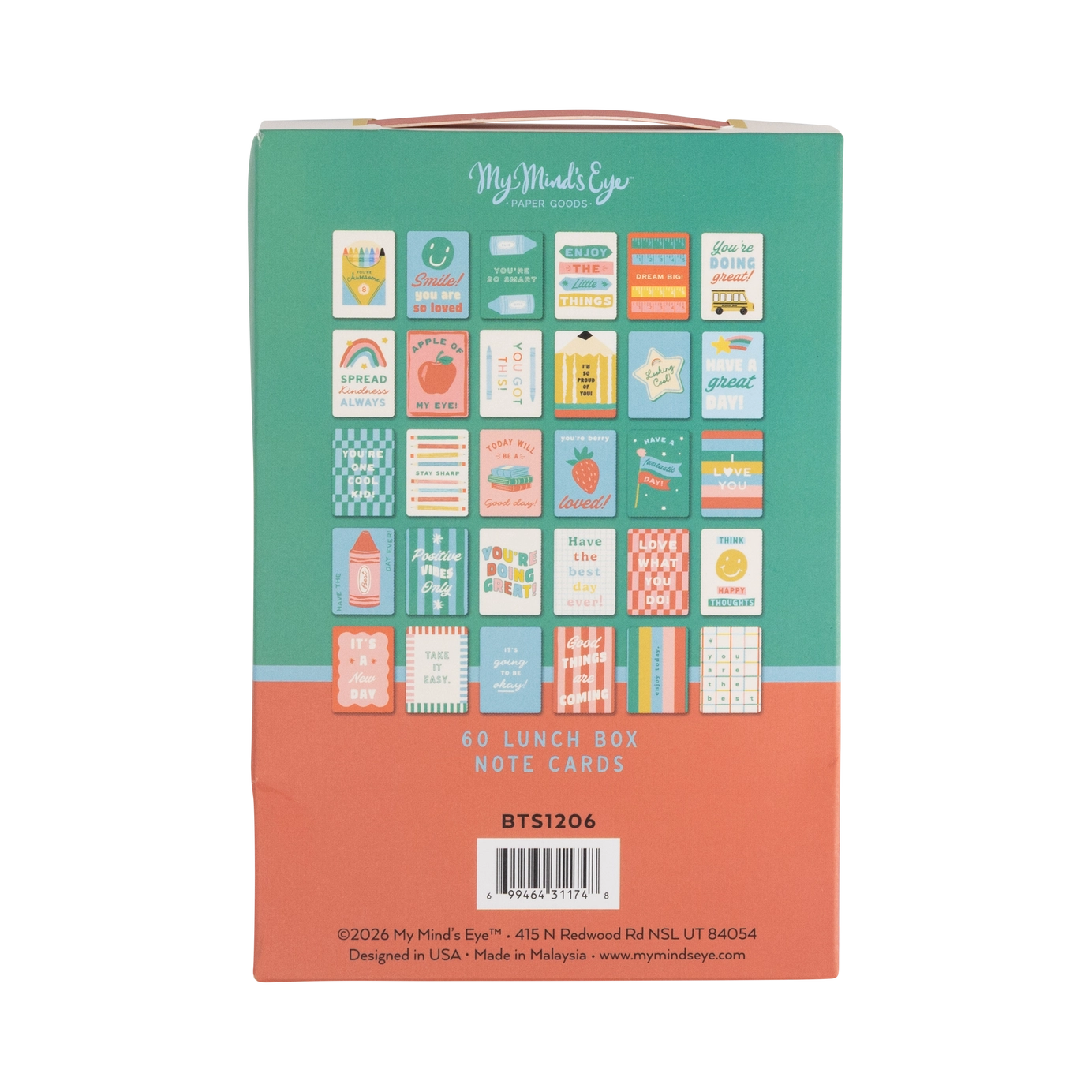 Back to School Lunchbox Notes