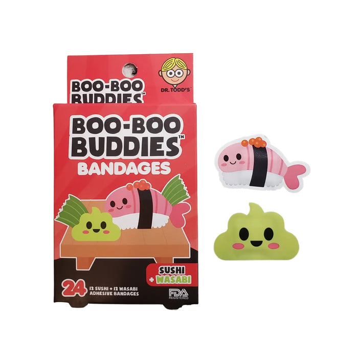 Sushi and Wasabi Bandages by Boo Boo Buddies