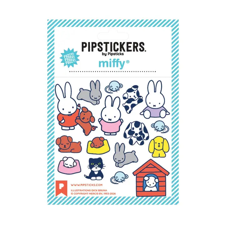 Miffy and Furry Friends Sticker Sheet