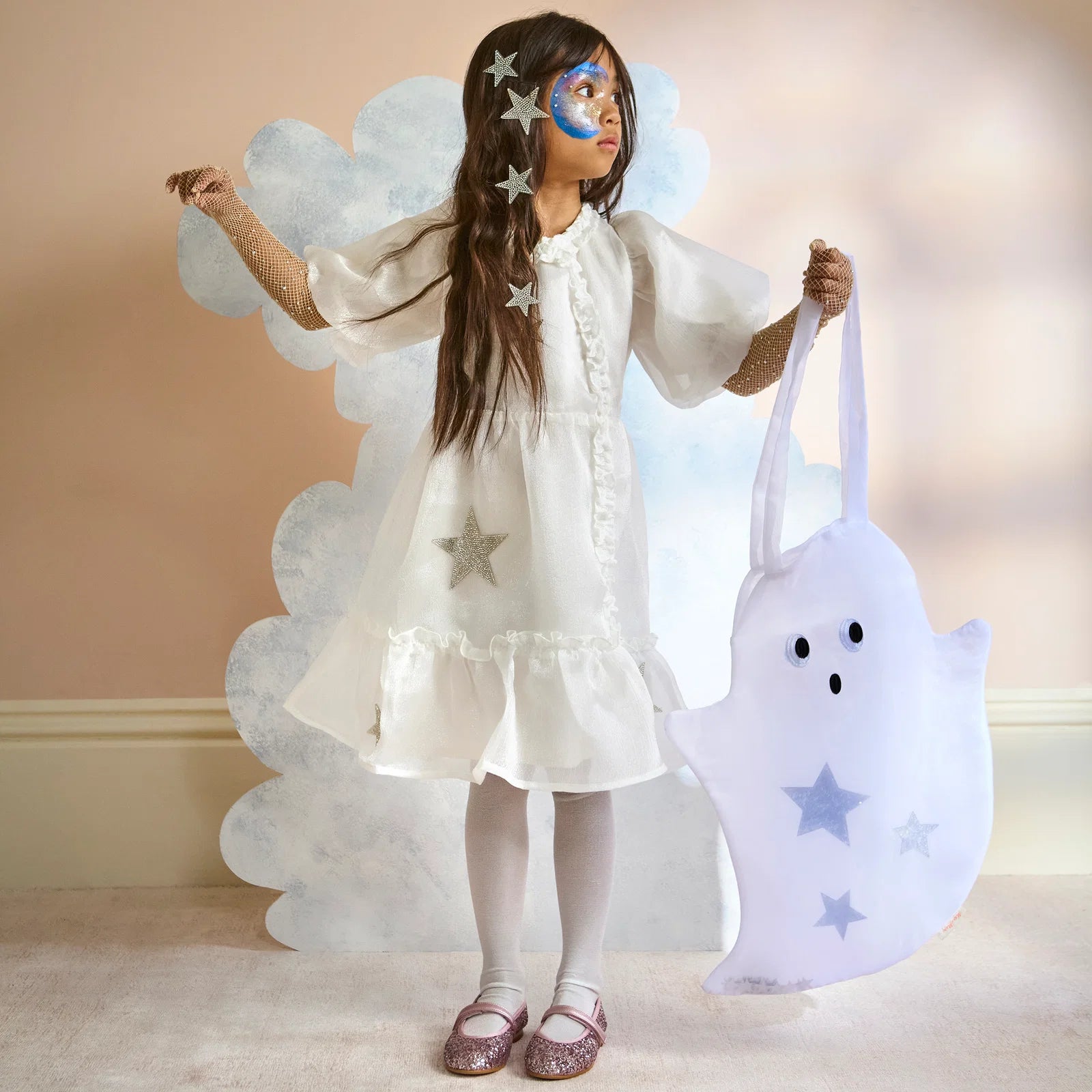 Trick or Treat Large Ghost Bag