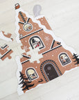 Gingerbread House Floor Puzzle by Wee Gallery