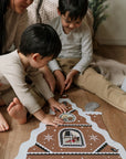 Gingerbread House Floor Puzzle by Wee Gallery