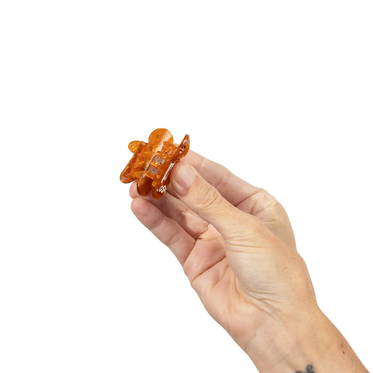 Mini Gingerbread Cookie Hair Claw