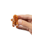 Mini Gingerbread Cookie Hair Claw