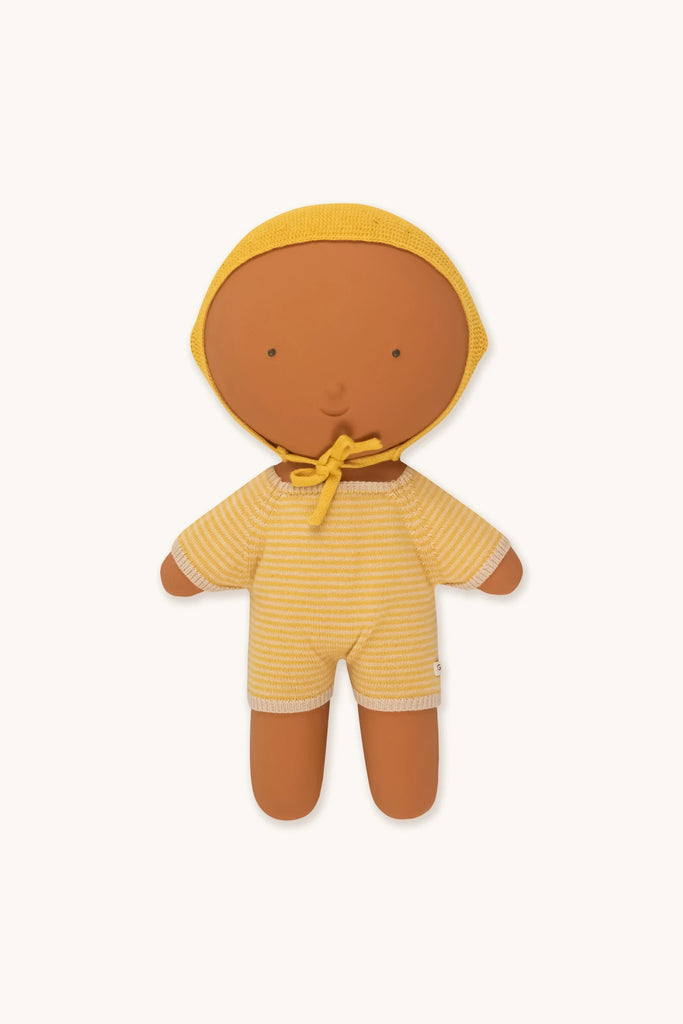 Gommu Yellow Stripes Short One-Piece by GOMMU
