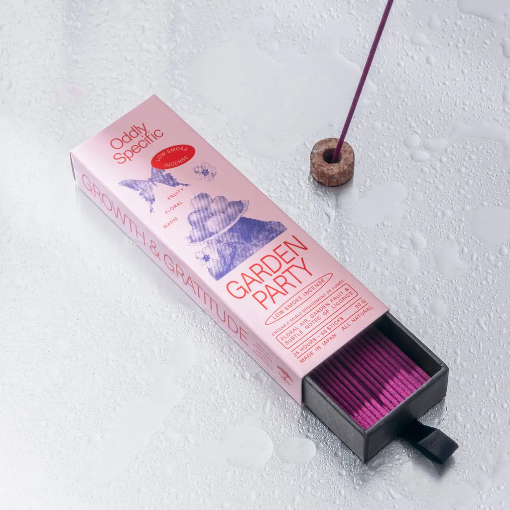 Low Smoke Incense | Garden Party by Oddly Specific