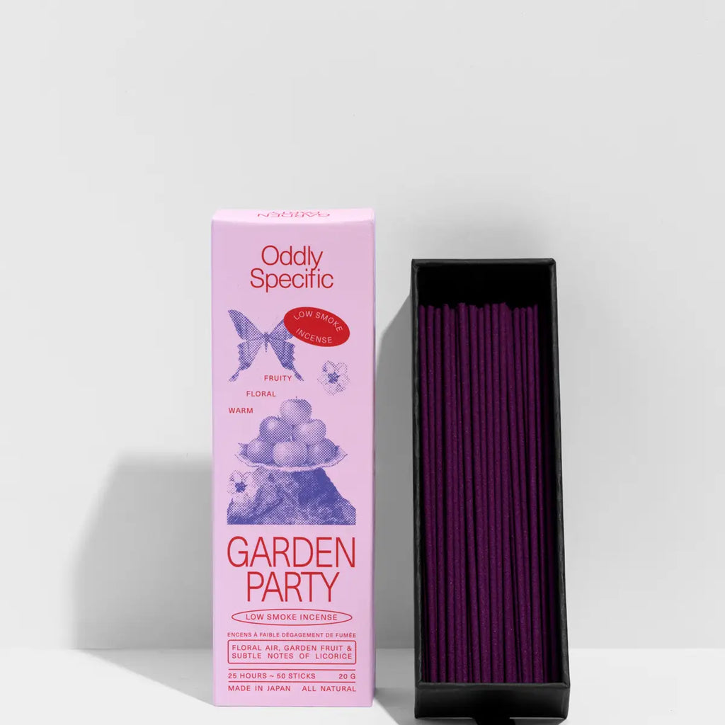 Low Smoke Incense | Garden Party by Oddly Specific