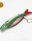 Sardine Green Keychain