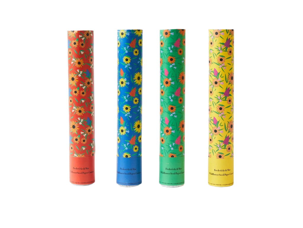 Wildflower Seed Paper Cannon by Fredericks & Mae