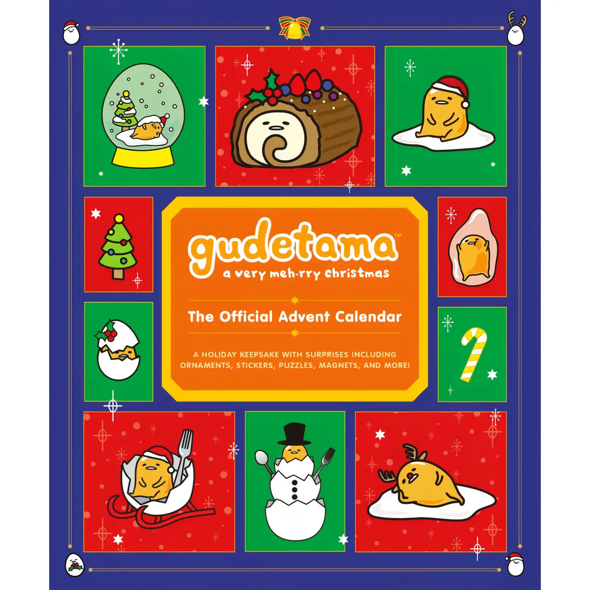Gudetama Official Advent Calendar: A Very Meh-Rry Christmas