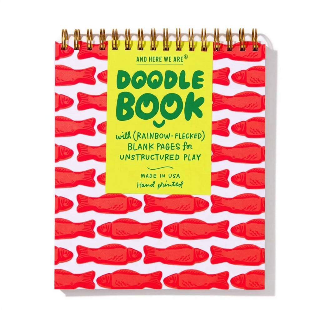 Gummy Fish Letterpress Doodlebook