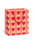 Heart Stripes Medium Gift Bag