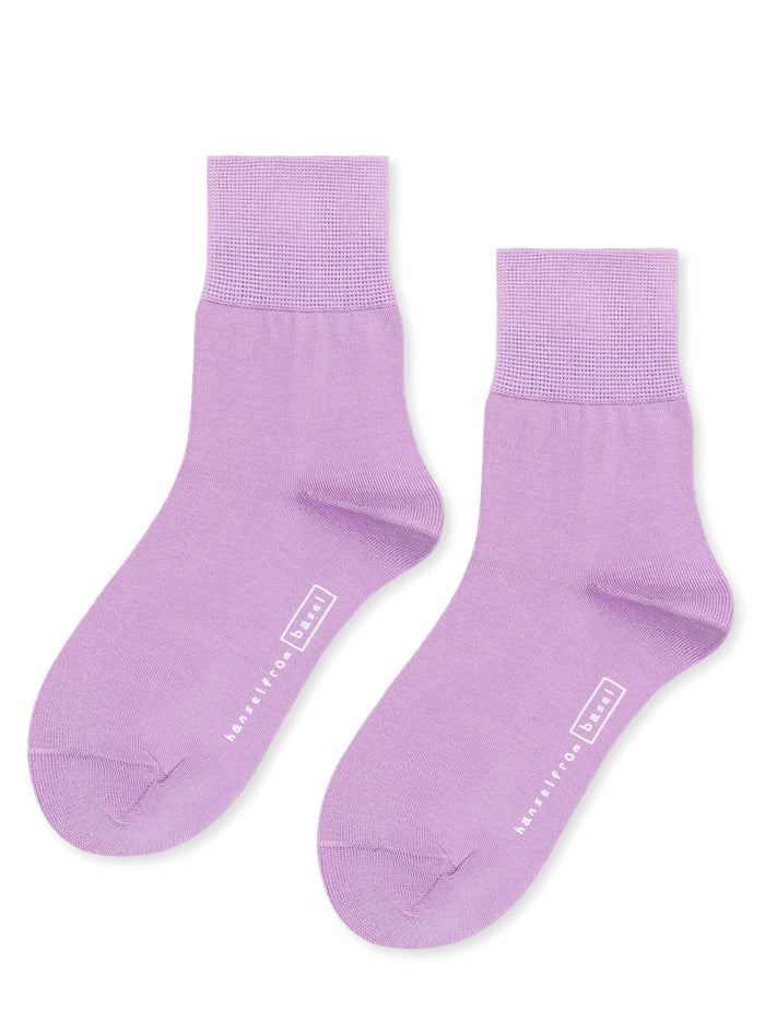 Trouser Crew Socks in Wisteria by Hansel from Basel