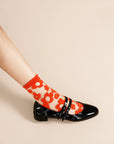 Pop Sheer Adult Short Crew Socks