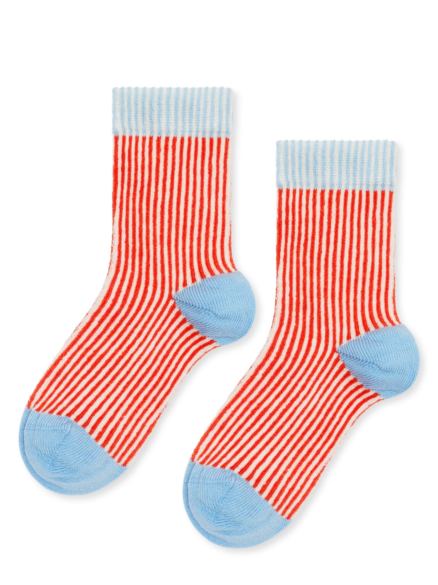 Mini Umbrella Kid Crew Sock- Persimmon by Hansel from Basel