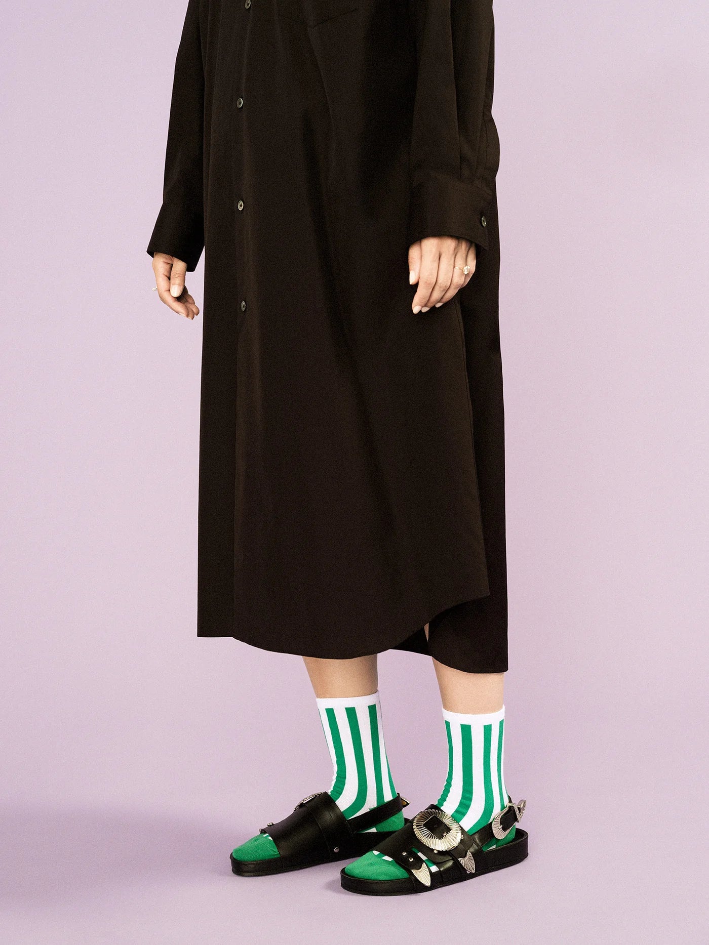 Manchester Adult Crew Socks - Emerald