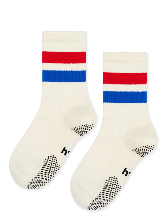 Varsity Grip Adult Crew Socks by Hansel from Basel