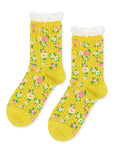 Mellow Yellow Adult Crew Socks
