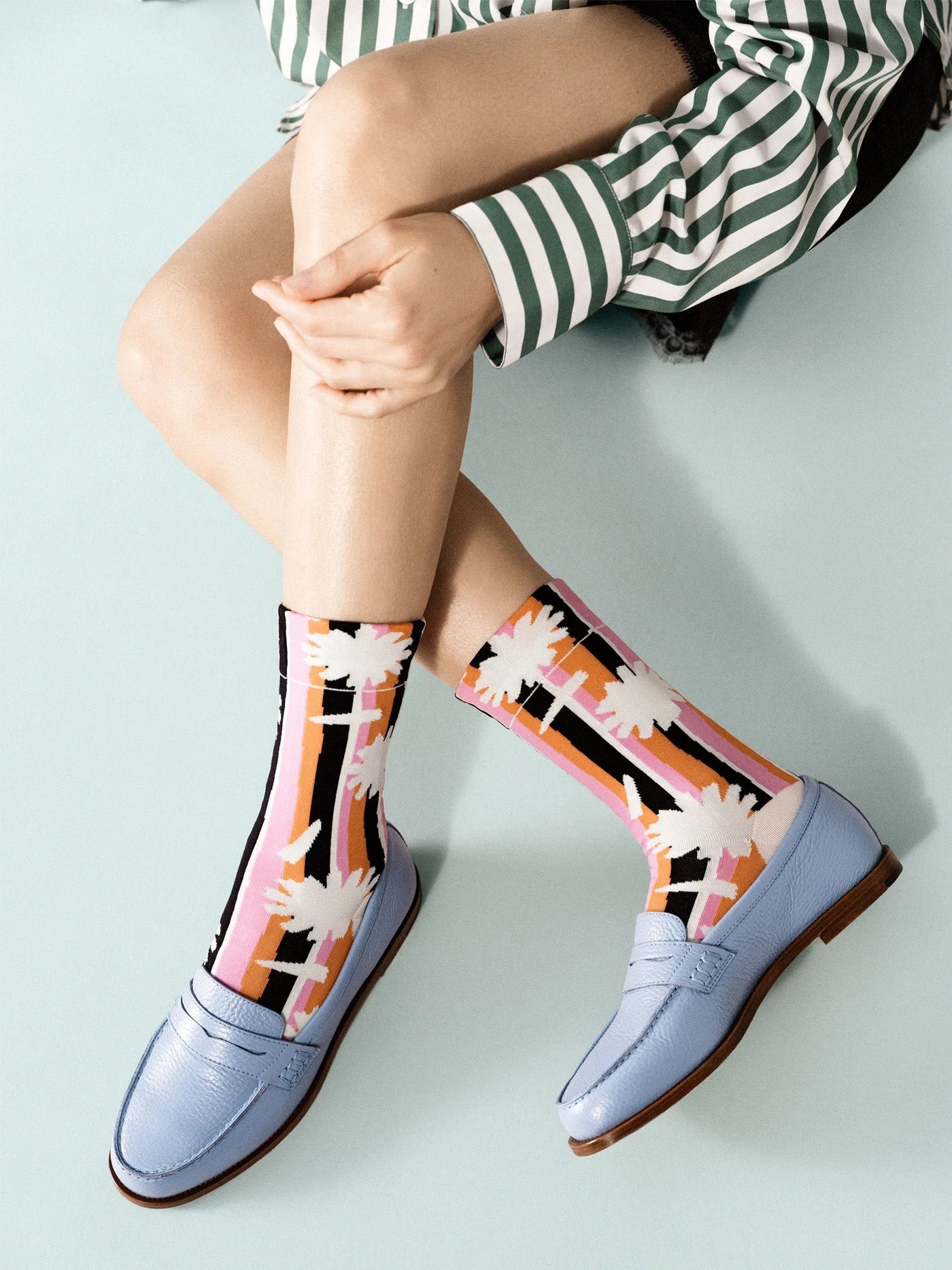 Idris Adult Crew Socks