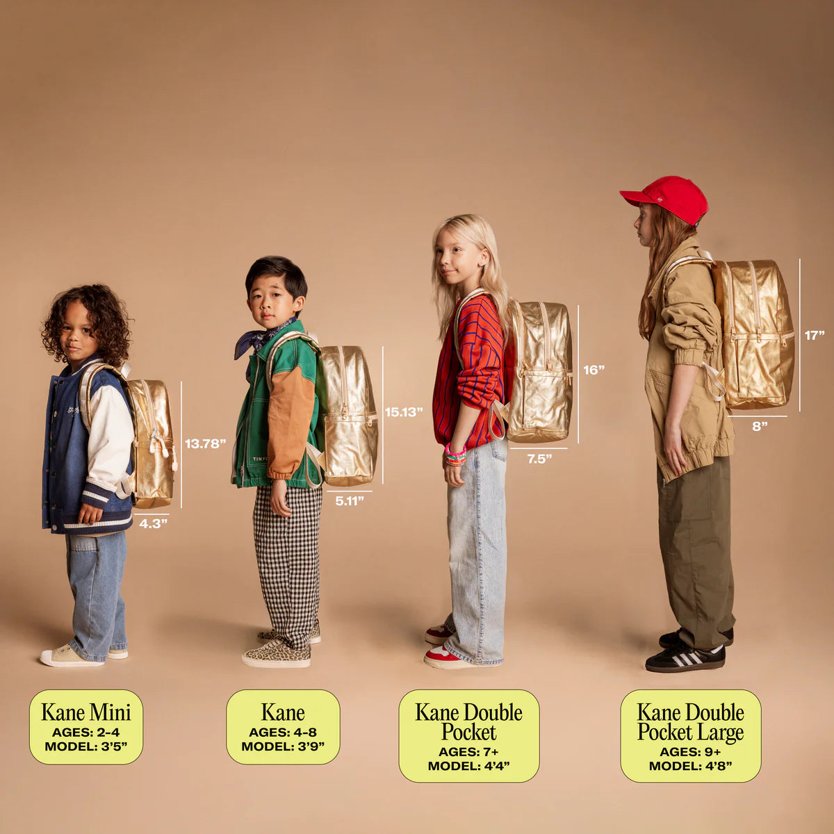 Soccer Jersey Kane Double Pocket Backpack